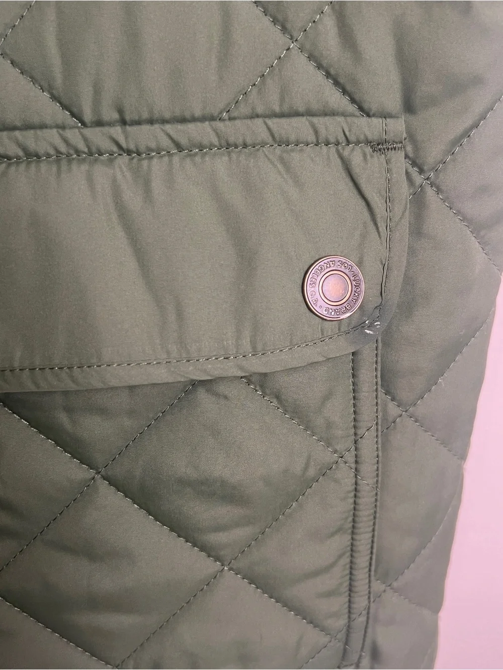 Lucky Brand stylish quilted